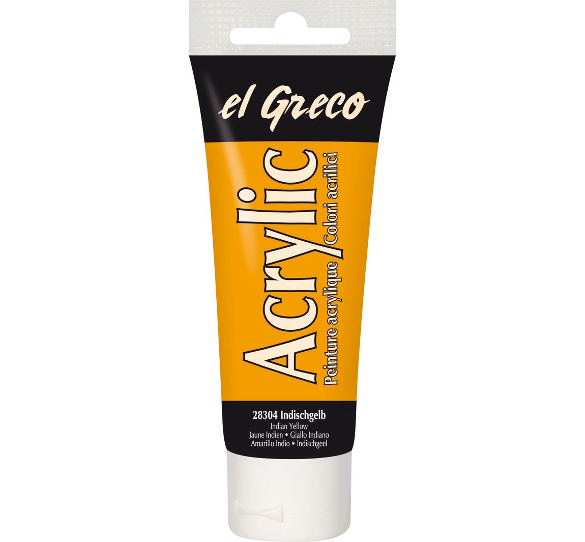 KREUL el Greco Acrylic - Indischgelb