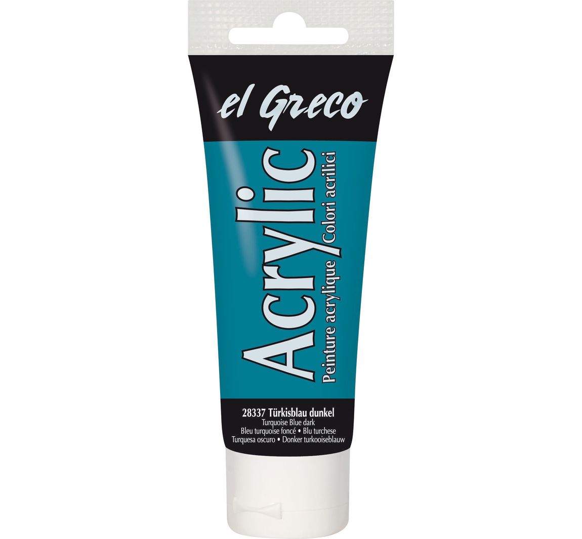 KREUL el Greco Acrylic - Türkisblau-Dunkel