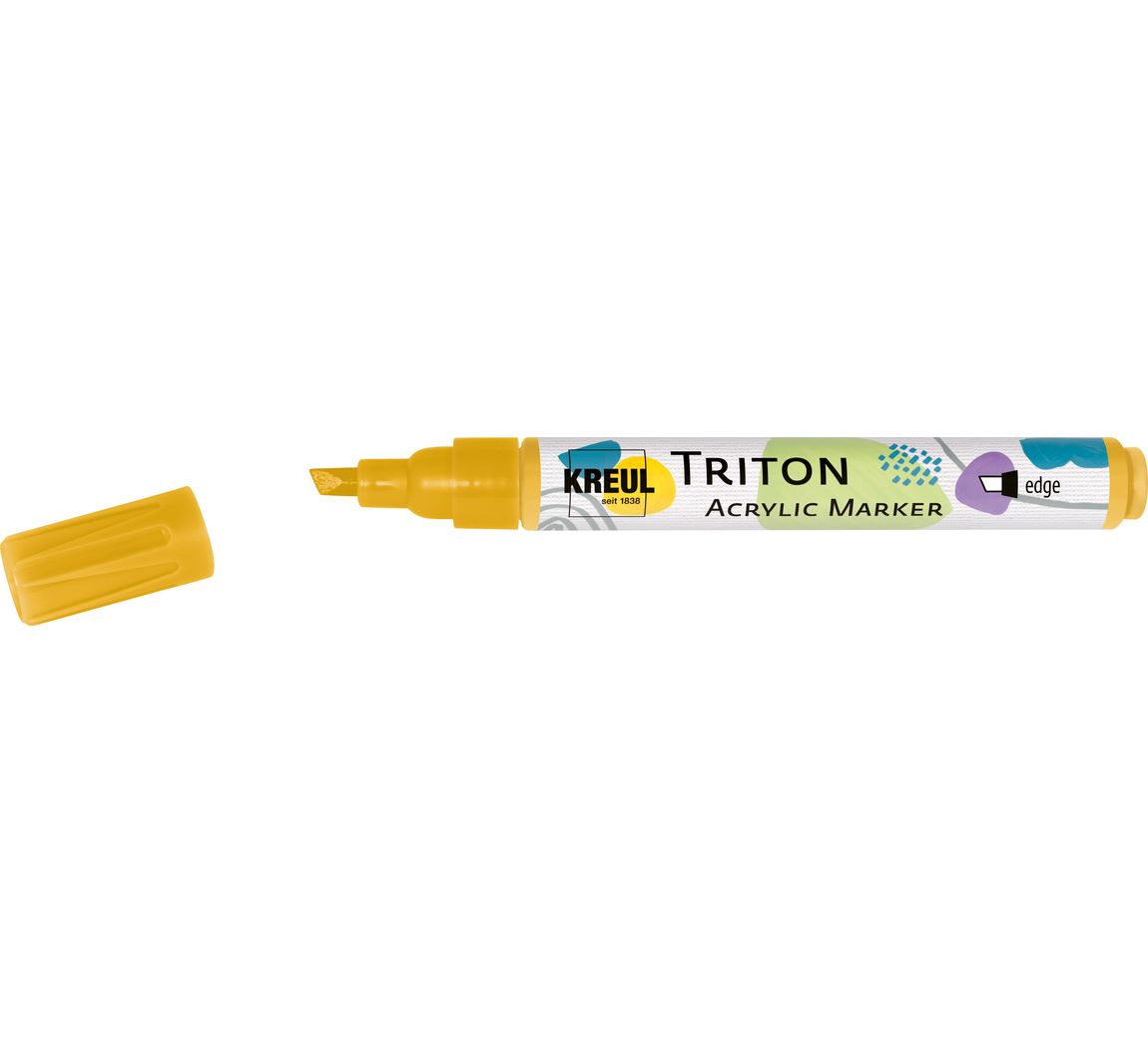 KREUL Triton Acrylic Marker "edge" - Gold