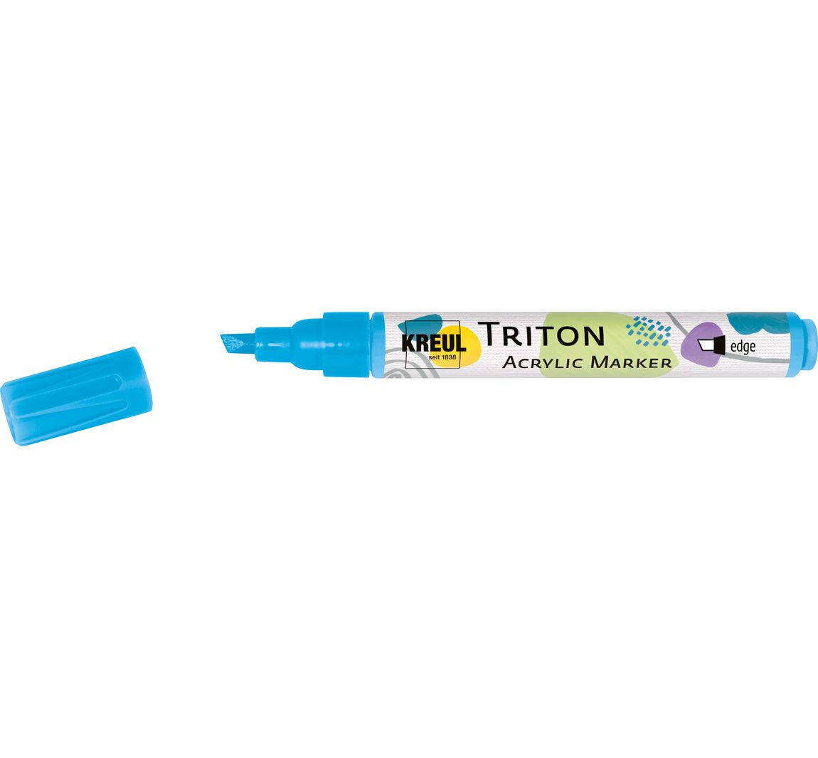 KREUL Triton Acrylic Marker "edge" - Lichtblau
