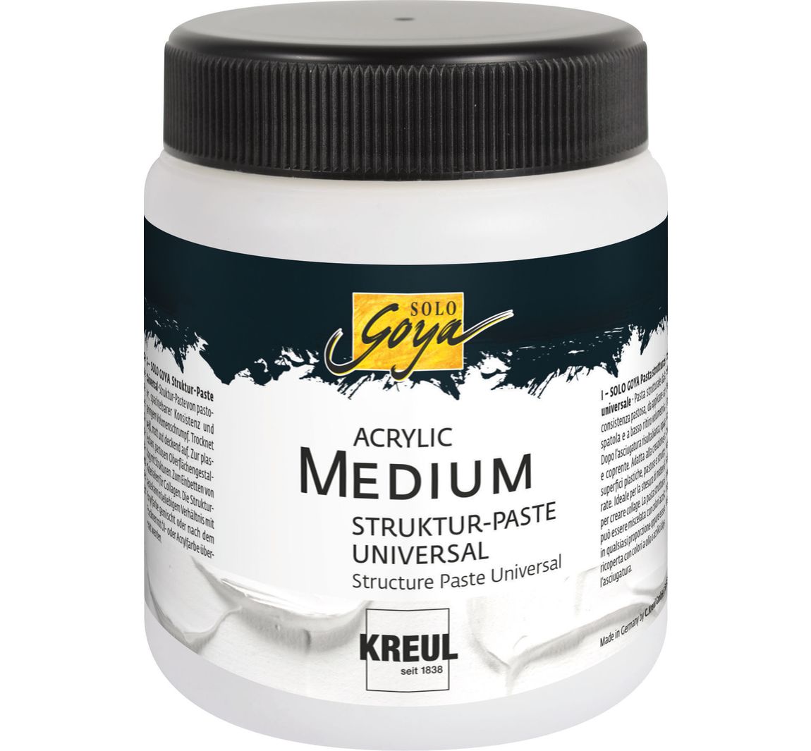 Acrylic Medium Struktur-Paste Universal - 250 ml