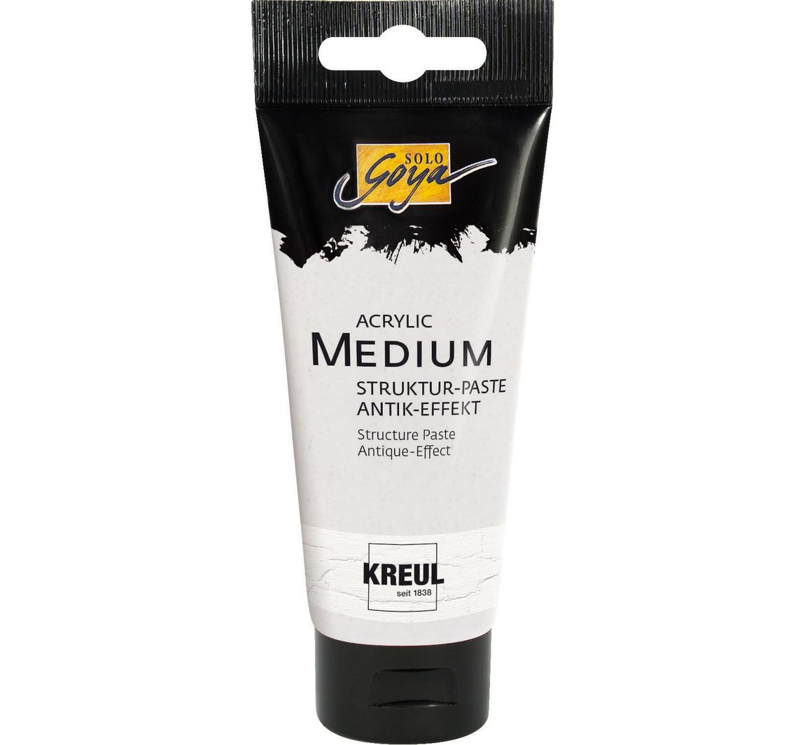 Acrylic Medium Struktur-Paste Antik-Effekt - 100 ml