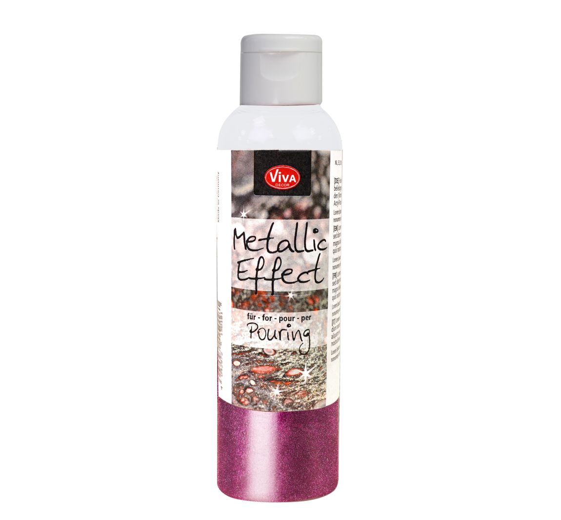 VivaDecor Metallic Effekt Pouring - Magenta