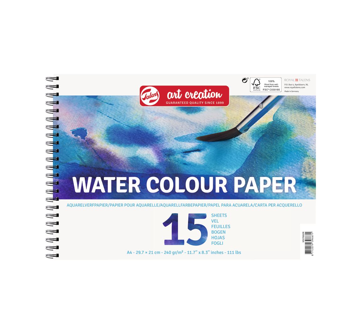 Talens Aquarellpapier - DIN A4