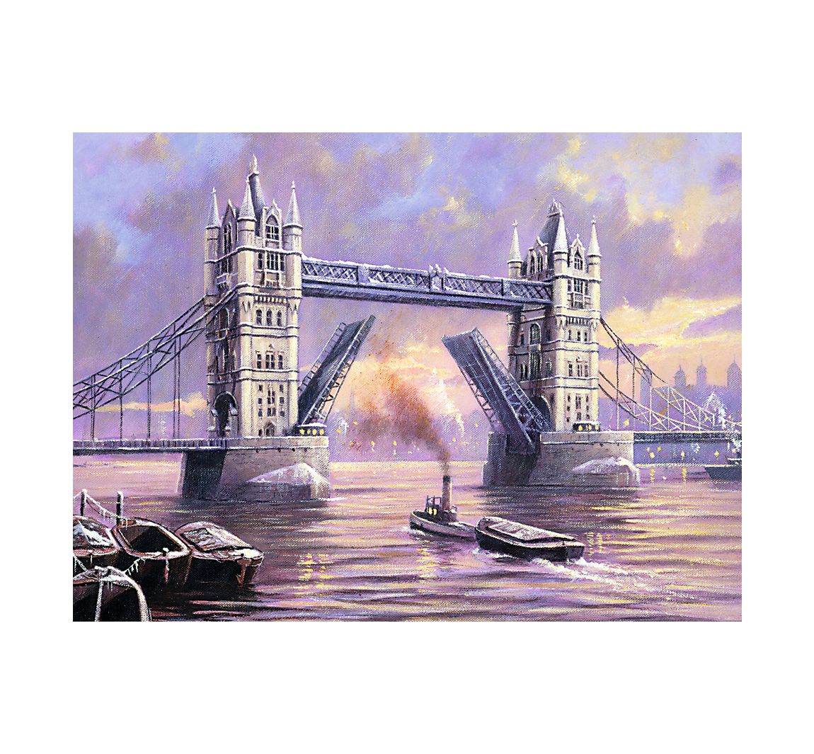 Malen nach Zahlen "Tower Bridge", 30 x 40 cm