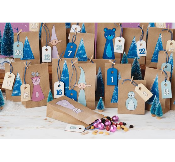 VBS Kraftpapiertüten, 8 Stück