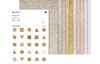Glitterpapier "Glamour Mix"