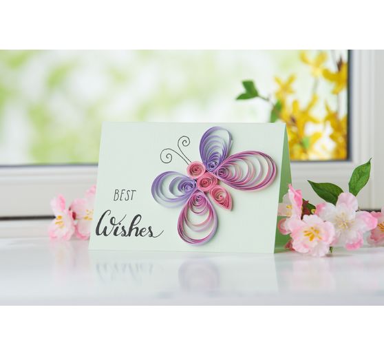 VBS Quillingstreifen "Bunt", 3 mm, 500 Stück