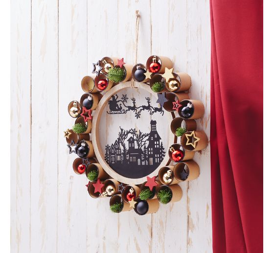 VBS Weihnachtskugeln "Mini" aus Kunststoff, &Oslash; 3 cm