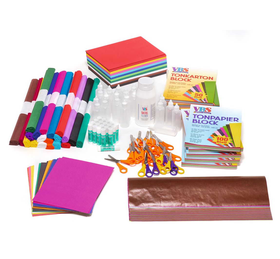 VBS Bastelpapier-Set, 1.451-tlg.