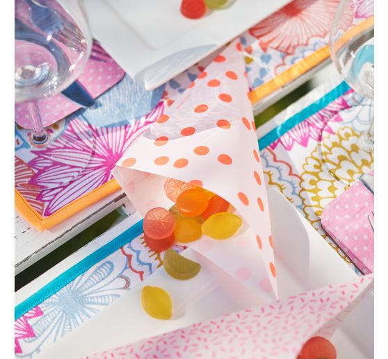 Spitztüten "Pastell Hot Foil", 15er-Set