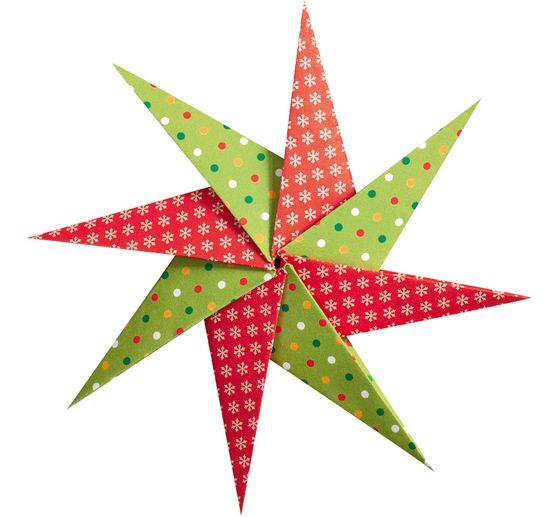 Faltblätter "Weihnachten", gemustert