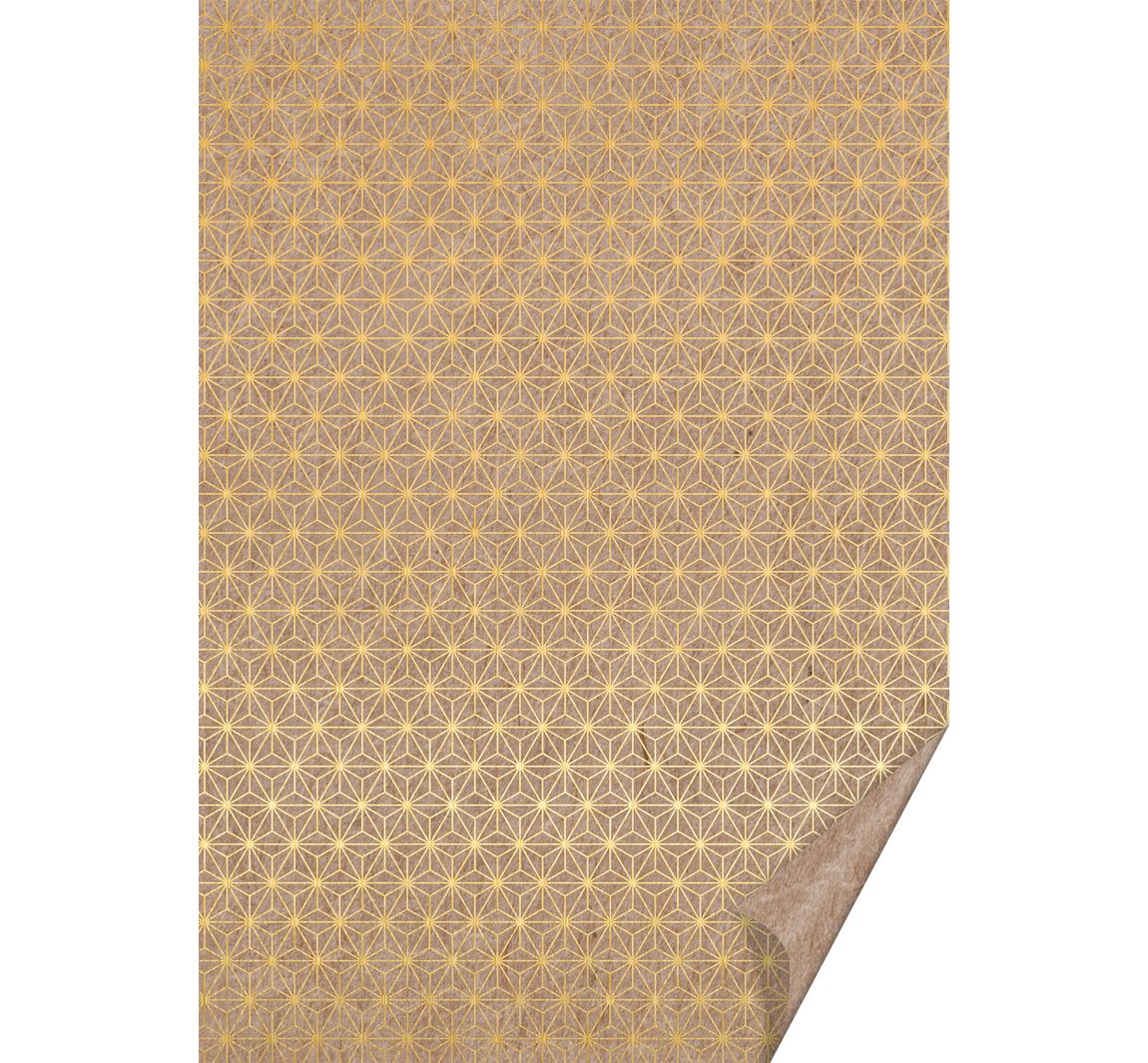 Naturkarton Starlight - Gold