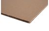 Corrugated board blank, 2-flute