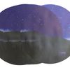 Laternenzuschnitte aus Transparentpapier Nacht