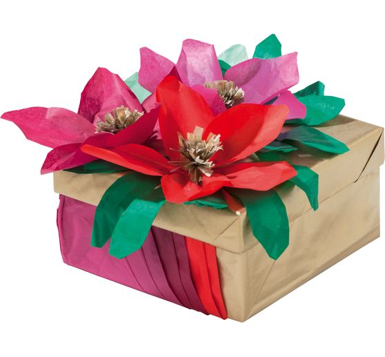 Blumenseiden-Sortiment "Weihnachtszeit"