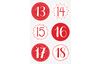 Advent Calendar-Set of "Dots"