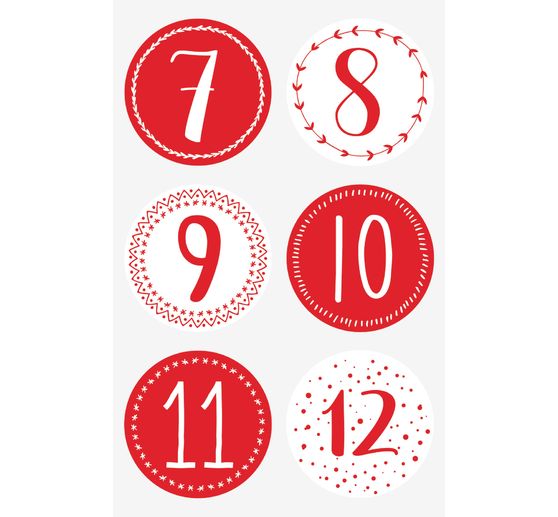 Maxi-Adventskalender-Set "Pünktchen"