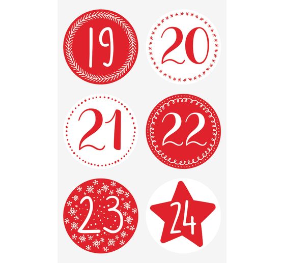 Maxi-Adventskalender-Set "Pünktchen"