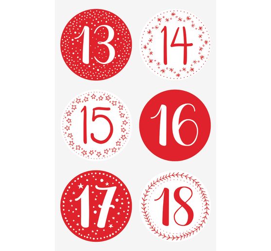Maxi-Adventskalender-Set "Pünktchen"