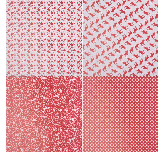 Faltpapier "Scandinavian X-Mas"