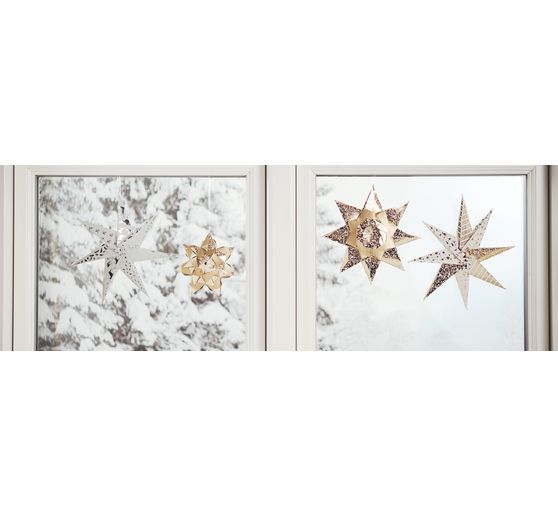 Faltpapier "Golden X-Mas"