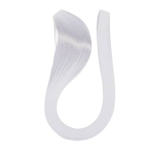 VBS Quillingstreifen "Weiß", 5 mm, 600 Stück