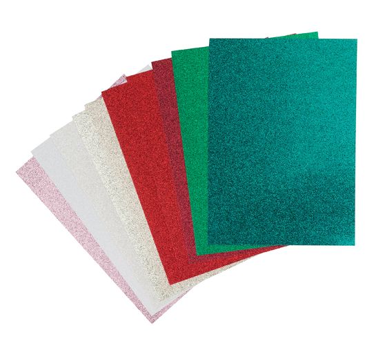 Glitterpapier "Xmas"