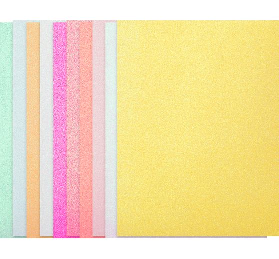 Glitterpapier "Candy Mix"