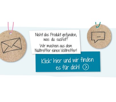 Kundenservice-Banner zur Kontaktaufnahme bei keinem Suchergebnis. Kundenservice-Telefonnummer: 04231 66811