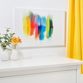 Acrylmalerei mit Wischtechnik