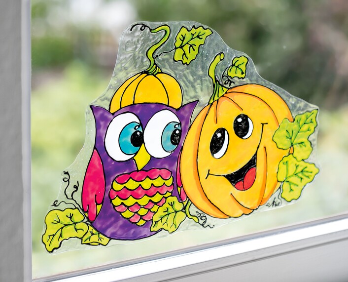 Anleitung für Fensterdekorationen mit Window Color - VBS Hobby