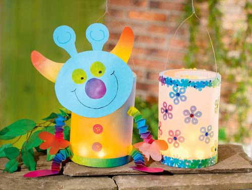 Einfache Ideen zum Basteln von Laternen VBS Hobby