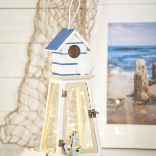 Lighthouse with light
