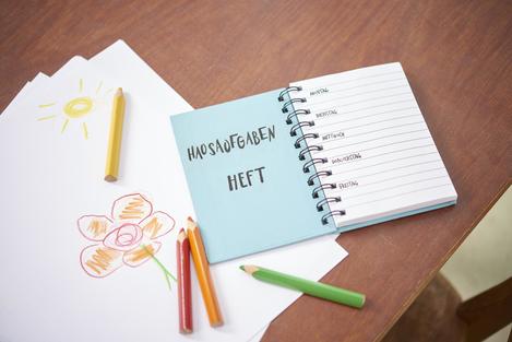 Hausaufgabenbuch kreieren