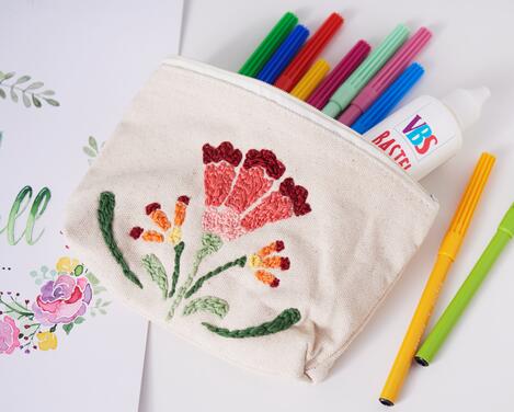 punch needle tasche