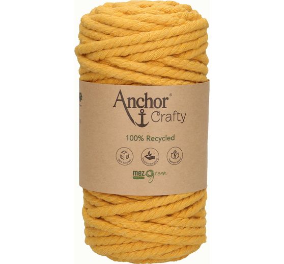 Anchor Crafty, ca. 5 mm, 250 g, ca. 40 m Mustard