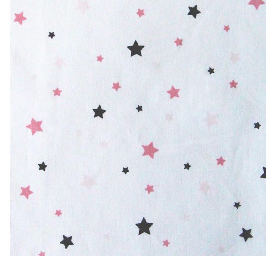 Baumwoll-Stoff "Fairy Stars" Polyester beschichtet