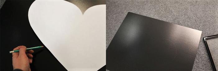 3D-Bild Herzform aufzeichnen