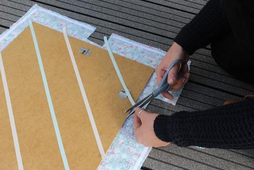Memoboard selber machen Anleitung Schritt 2