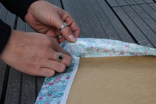 Memoboard selber machen Anleitung Schritt 6
