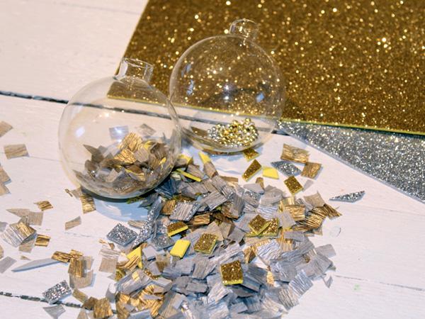 Glückskugeln zu Silvester einfach selber machen und Freude verschenken