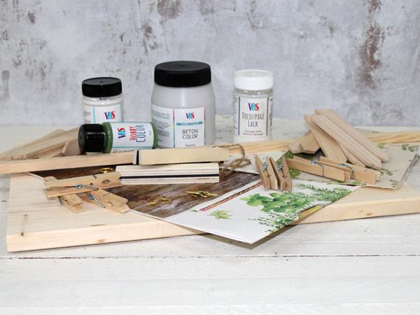 Benötigtes Material für das DIY Wöchentlicher Speiseplan