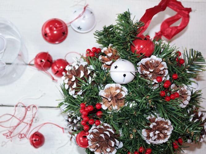 Weihnachtliche Dekokugel