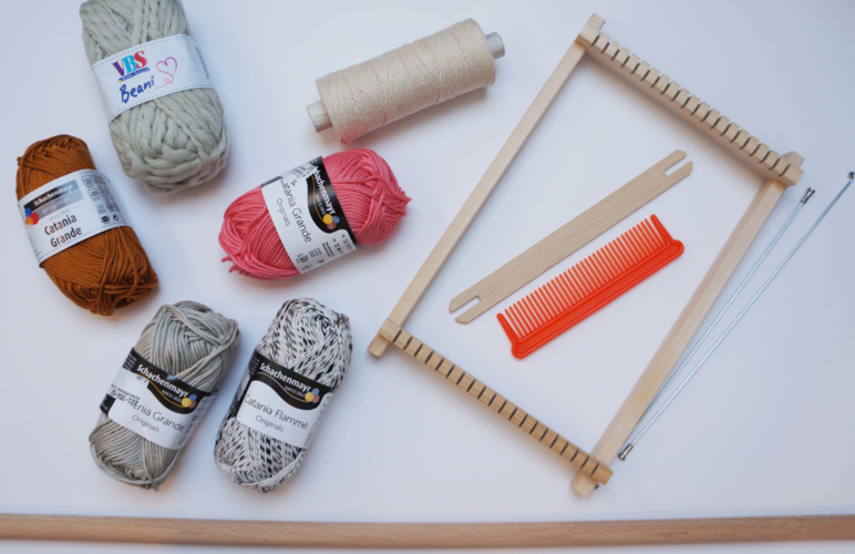 Wandteppich selber machen 