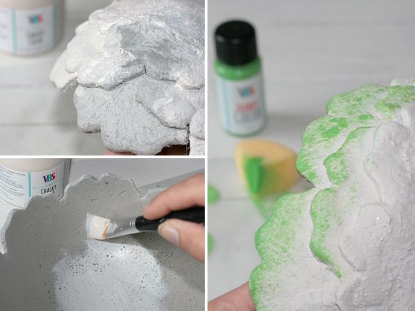 Schale aus Knetbeton