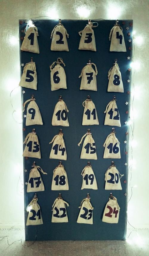 Adventskalender basteln Anleitung