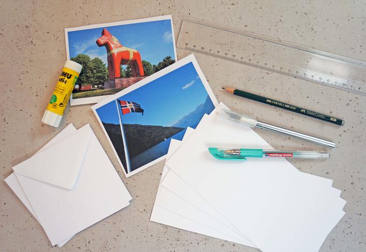 Polaroid Postakrten selber machen 